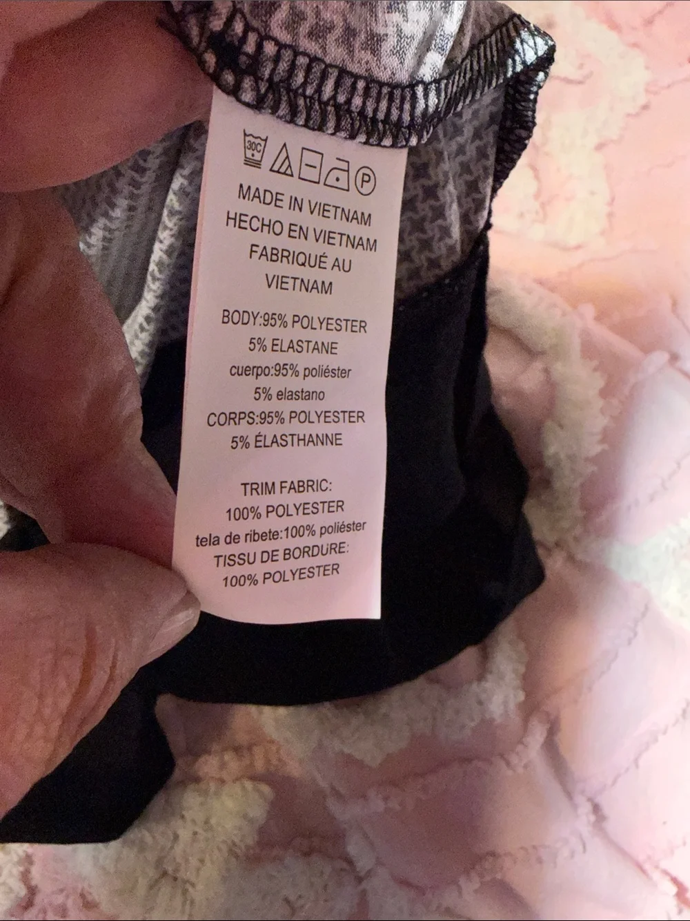 Michael Kors Black and White Midi Dress